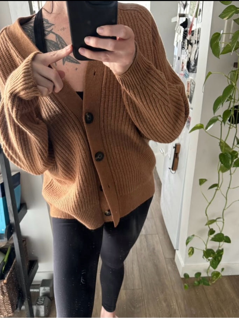 Everlane Wool Oversized Chunky Cardigan